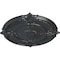 Ekena Millwork Attica Acanthus Leaf Ceiling Medallion (Fits Canopies up to 3 1/4"), 30 1/8"OD x 1 1/2"P, Pewter CM30ATPES - alternate 2